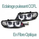 PHARES ANGEL EYES noirs BMW E46 2001-2005 (00563)