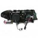 PHARES ANGEL EYES noirs BMW E46 2001-2005 (00563)