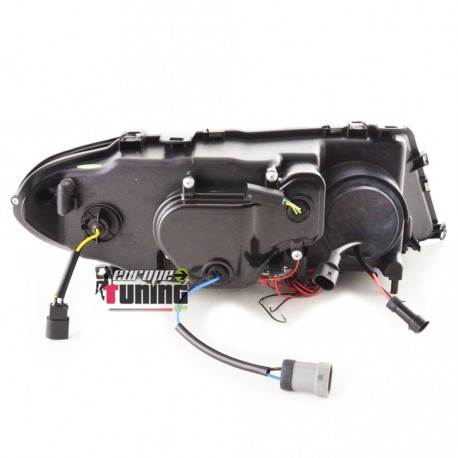 PHARES ANGEL EYES NOIRS BMW E46 COUPE / CABRIO 03-06 (03331)