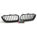 GRILLES CALANDRES NOIRES MATES SPORT BMW SERIE 3 F30 & F31 (04682)
