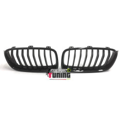 GRILLES CALANDRES NOIRES BRILLANTES ET MATES SPORT BMW SERIE 3 F30 & F31 (04683)