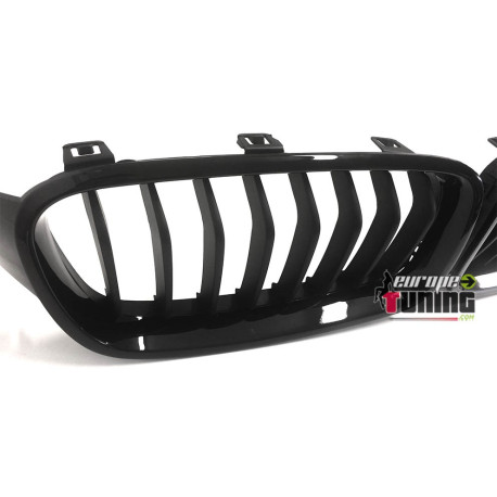GRILLES CALANDRES NOIRES BRILLANTES ET MATES SPORT BMW SERIE 3 F30 & F31 (04683)
