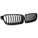 GRILLES CALANDRES NOIRES BRILLANTES SPORT BMW SERIE 3 F30 & F31 (04687)
