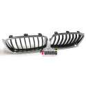 GRILLES CALANDRES NOIRES ET CHROME SPORT LOOK M BMW SERIE 3 F30 & F31 (04688)