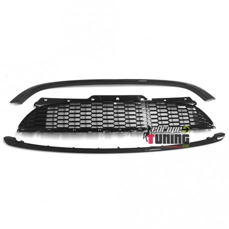 GRILLE CALANDRE SPORT NOIR BRILLANT MINI COOPER LOOK JCW R55 R56 R57 R58 R59 (04695)