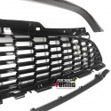 GRILLE CALANDRE SPORT NOIR BRILLANT MINI COOPER LOOK JCW R55 R56 R57 R58 R59 (04695)