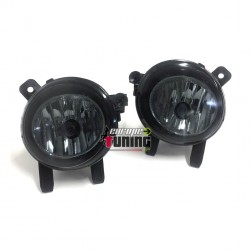 PAIRE D'ANTI BROUILLARDS FONDS NOIRS BMW SERIE 1 F20 / F21 ... (04701)