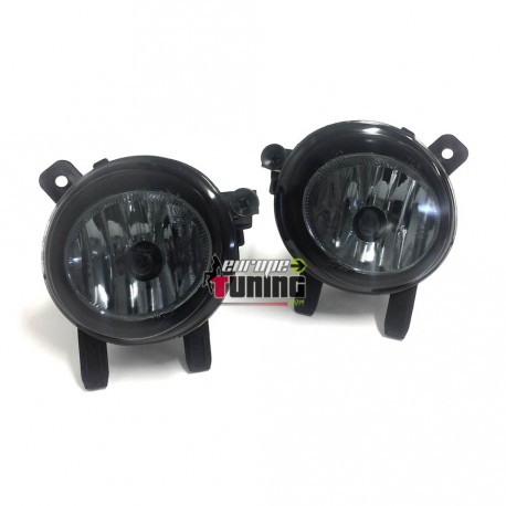 PAIRE D'ANTI BROUILLARDS FONDS NOIRS BMW SERIE 1 F20 / F21 ... (04701)