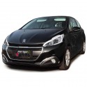 PHARES AVANTS CHROME FEUX DE JOUR - DIURNE - DRL - LEDS PEUGEOT 208 (04709)