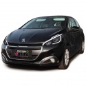 PHARES AVANTS NOIRS FEUX DE JOUR - DIURNE - DRL - LEDS PEUGEOT 208 (04710)