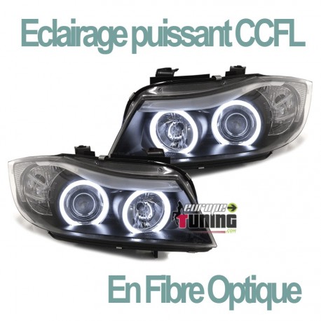 CCFL ANGEL EYES NOIRS BMW E90 & E91 (00754)