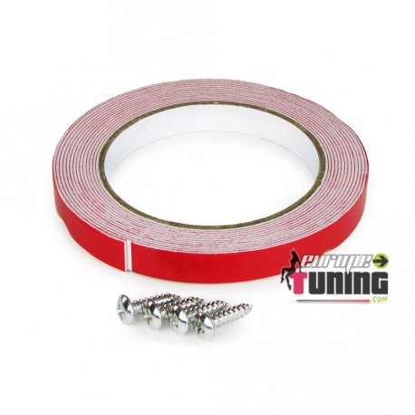 DIFFUSEUR SPORT NOIR UNIVERSEL A 3 AILERONS POUR PARE-CHOCS ARRIERE (04716)