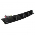 DIFFUSEUR SPORT NOIR UNIVERSEL A 5 AILERONS POUR PARE-CHOCS ARRIERE (04718)