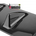 DIFFUSEUR SPORT NOIR UNIVERSEL A 5 AILERONS POUR PARE-CHOCS ARRIERE (04718)