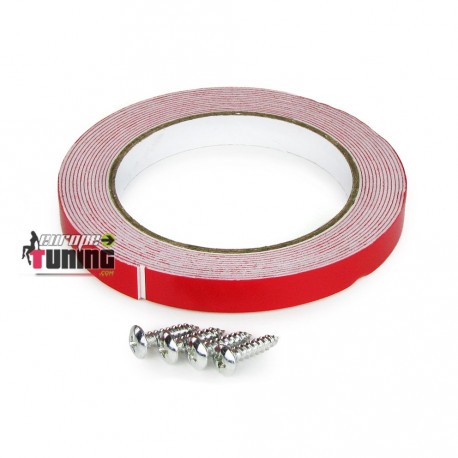 DIFFUSEUR SPORT CARBONE UNIVERSEL A 5 AILERONS POUR PARE-CHOCS ARRIERE (04719)