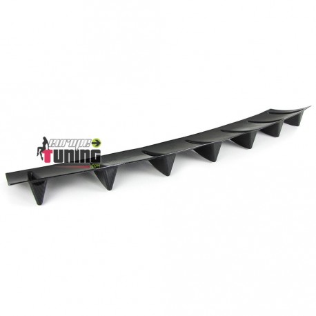 DIFFUSEUR SPORT CARBONE UNIVERSEL A 7 AILERONS POUR PARE-CHOCS ARRIERE (04721)