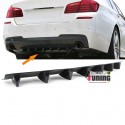 DIFFUSEUR SPORT CARBONE UNIVERSEL A 7 AILERONS POUR PARE-CHOCS ARRIERE (04721)