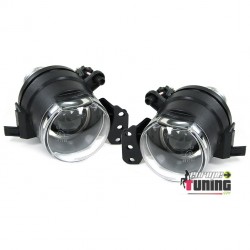 ANTI BROUILLARDS CHROME SPORT AVEC LENTILLES POUR BMW SERIE 3 / SERIE 5 / SERIE 6 / X3 (04724)