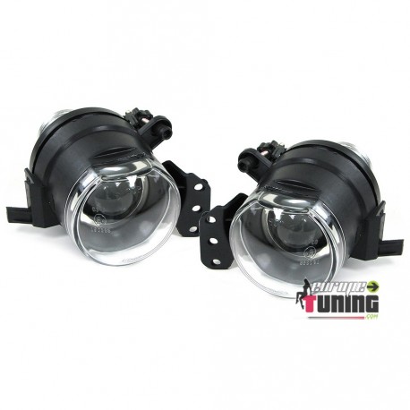 ANTI BROUILLARDS CHROME SPORT AVEC LENTILLES POUR BMW SERIE 3 / SERIE 5 / SERIE 6 / X3 (04724)