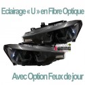 2 PHARES DIURNES NOIRS BMW F30 (03839)