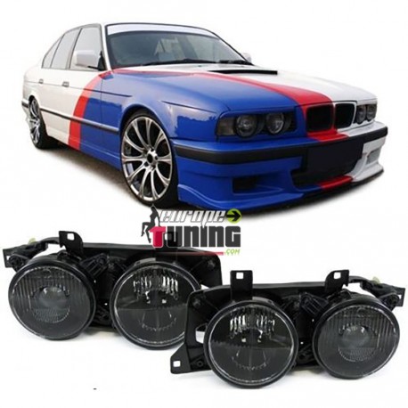 PHARES FOND NOIR POUR BMW E32 et E34 (03193)