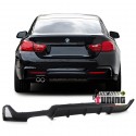 DIFFUSEUR SPORT POUR DOUBLE SORTIE BMW SERIE 4 TYPE F32 COUPE EN PACK M (04728)