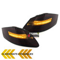 FEUX LEDS CELIS DYNAMIQUES PORSCHE BOXTER 987 04-09 ROUGES FUMES  (04475)