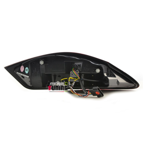 FEUX LEDS CELIS DYNAMIQUES PORSCHE BOXTER 987 04-09 ROUGES FUMES  (04475)