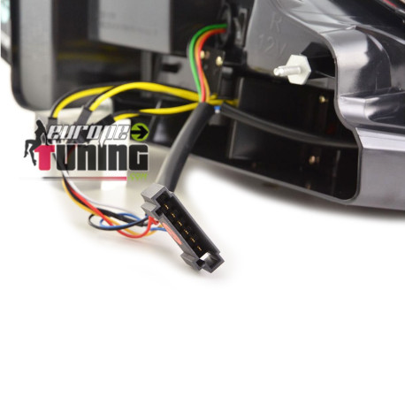 FEUX LEDS CELIS DYNAMIQUES PORSCHE BOXTER 987 04-09 ROUGES FUMES  (04475)