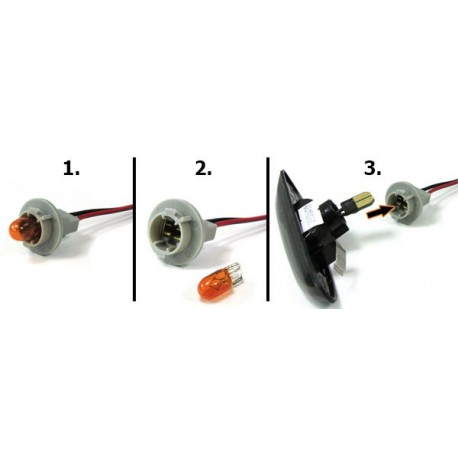 REPETITEURS A LED TUNING POUR BMW E39 TOUT TYPE (00452)