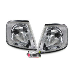 2 CLIGNOTANTS AVANTS CHROME AUDI A3 8L PHASE 1 1996-2000 (04738)
