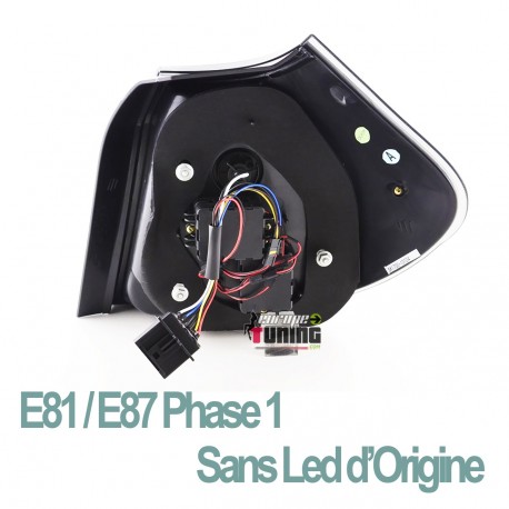 FEUX NOIRS CELIS ET LED BMW E87 / E81 04-07 (02949)