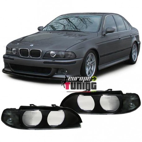 CACHES PHARES CLIGNOTANTS NOIRS POUR BMW E39 (10080)