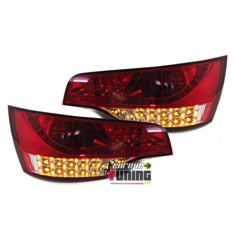 FEUX LED ROUGE CHROM AUDI Q7 05-09 (14576)