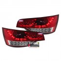 FEUX LED ROUGE CHROM AUDI Q7 05-09 (14576)