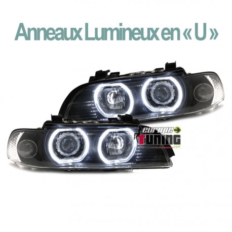 PHARES ANGEL EYES NOIRS BMW E39 (03630)