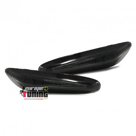 2 REPETITEURS LEDS NOIRS POUR BMW (03993)