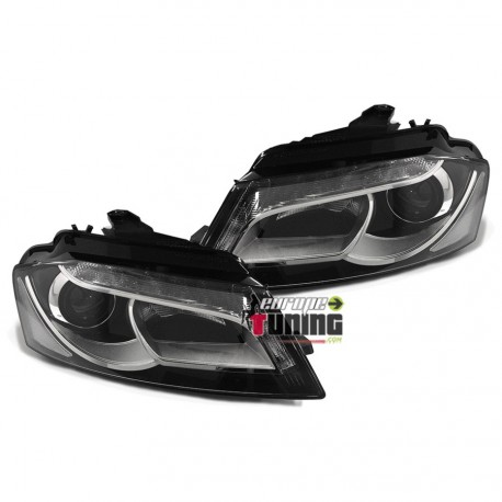 PHARES DRL DIURNES AUDI A3 08-12 NOIRS (03186)