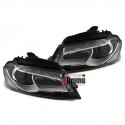 PHARES DRL DIURNES AUDI A3 08-12 NOIRS (03186)