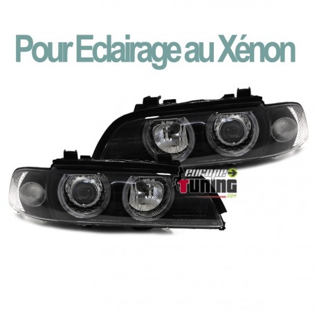 PHARES ANGEL EYES AU XENON BMW E39 1995-2000 (10312)