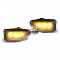REPETITEURS LEDS NOIRS ET CHROME POUR DACIA DUSTER II A PARTIR DE 2017 (04776)