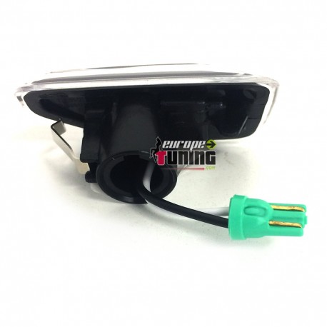 REPETITEURS LEDS NOIRS ET CHROME POUR DACIA DUSTER II A PARTIR DE 2017 (04776)