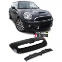 GRILLE AERATION CAPOT SPORT NOIR BRILLANT MINI COOPER S et SD TYPE R55 R56 R57 R58 R59 (04782)