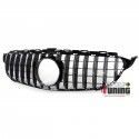 GRILLE CALANDRE NOIRE ET CHROME SPORT MERCEDES CLASSE C W205 (04784)