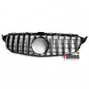 GRILLE CALANDRE NOIRE ET CHROME SPORT MERCEDES CLASSE C W205 (04784)