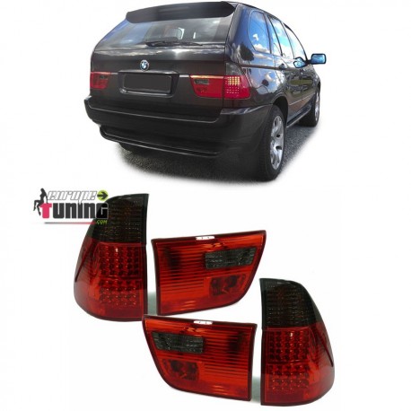 FEUX TUNING NOIRS A LED POUR BMW X5 (13879)