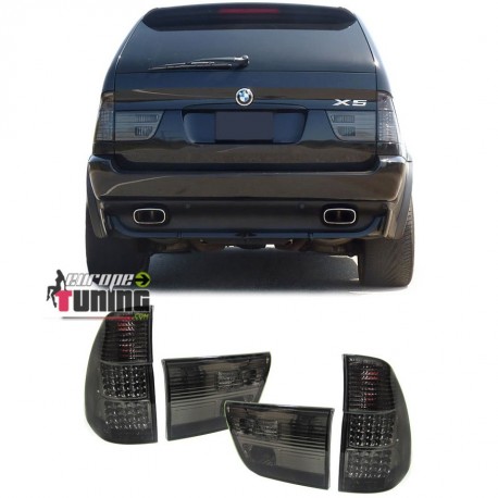 FEUX TUNING NOIRS A LED POUR BMW X5 (00459)