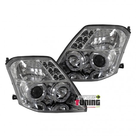 PHARES ANGEL EYES TUNING CHROM CITROEN C2 (10404)