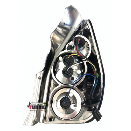 FEUX LEXUS TUNING NOIRS pour Citroen C2 (03349)