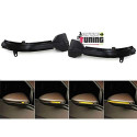 CLIGNOTANTS DE RETROVISEURS A LEDS DYNAMIQUES BMW SERIE 5 - SERIE 6 - SERIE 7 F10 F12 F01 ... (04826)